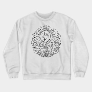 The moon tarot Crewneck Sweatshirt